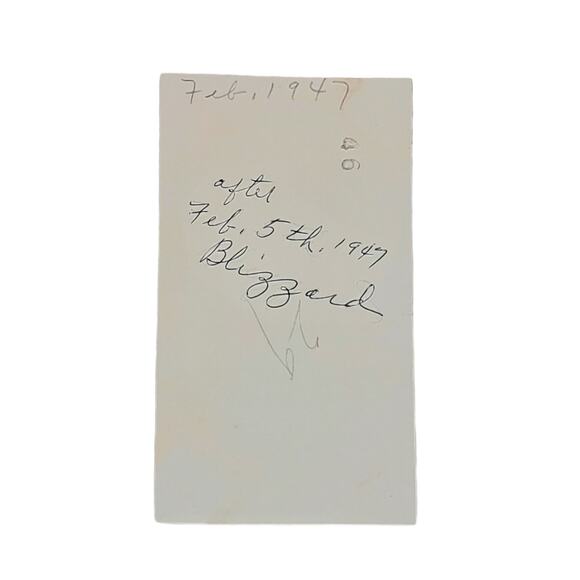 Vtg People Pushing a Vehicle Down The Street Original Monochrome Photography - Picture 4 of 4